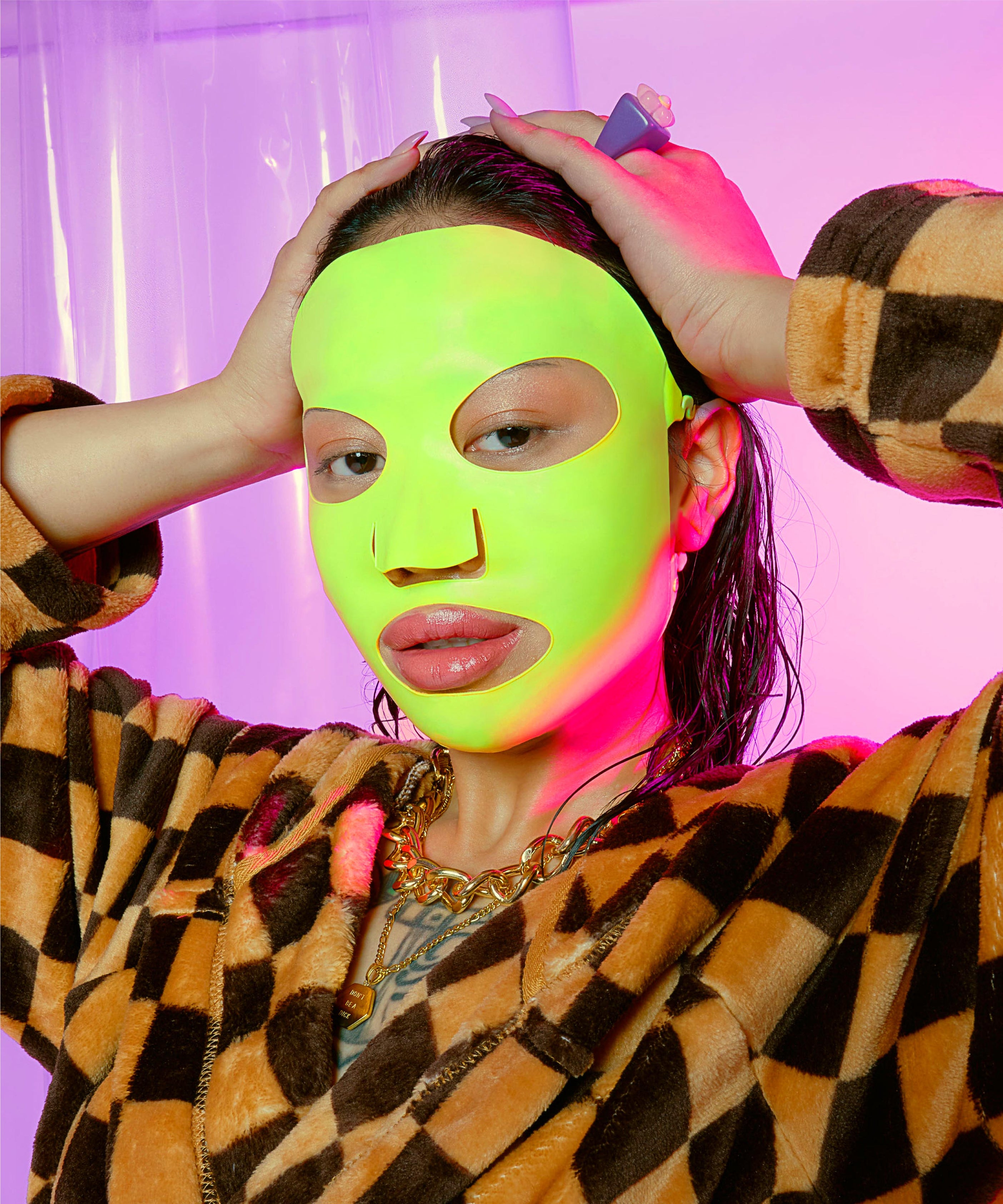 Avant Guard - The Lime Green Reusable Sheet Mask